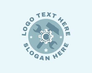 Cog - Mechanic Gear Toolbox logo design