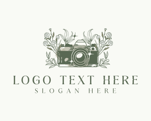 Photography Studio Floral Logo