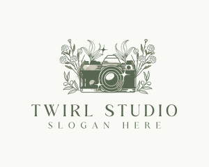 Photography Studio Floral logo design