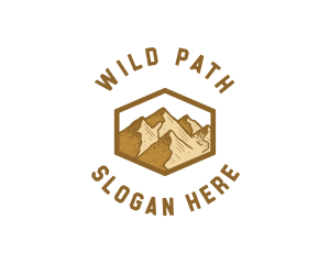 Adventure - Adventure Mountain Peak logo design