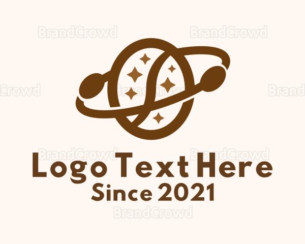 Coffee Bean Orbit Logo