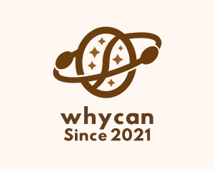 Coffee Farm - Coffee Bean Orbit logo design