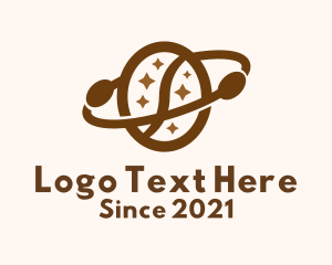 Coffeehouse - Coffee Bean Orbit logo design