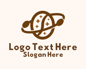 Coffee Bean Orbit Logo