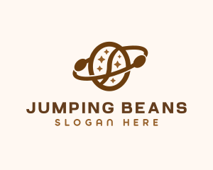 Coffee Bean Orbit logo design