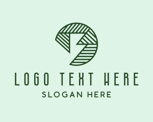 Simple - Geometric Tech Letter B logo design