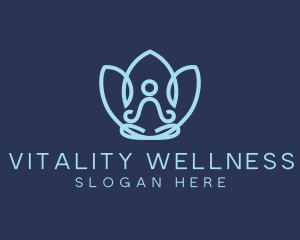 Zen Yoga Wellness logo design