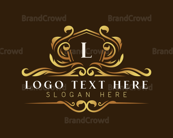 Wreath Luxury Royal Logo