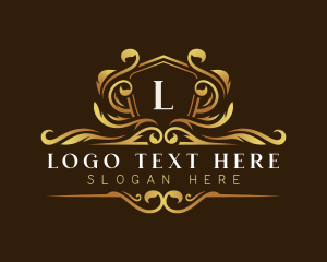Expensive - Wreath Luxury Royal logo design