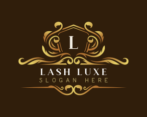 Wreath Luxury Royal logo design