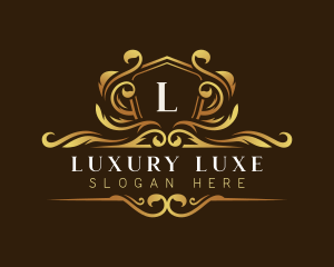 Wreath Luxury Royal logo design