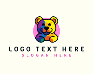 Toy - Teddy Bear Toy logo design