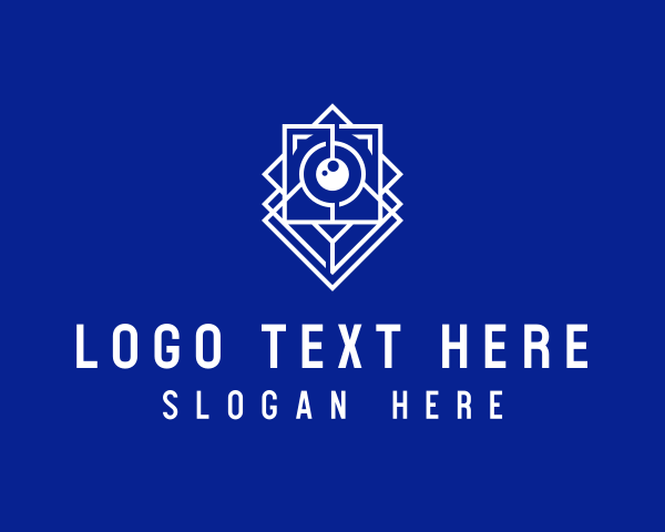 Camera App - Camera Lens Studio logo design