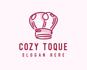 Toque Hat Restaurant Cook logo design