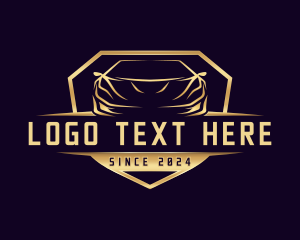 Sedan - Car Drive Vehicle logo design