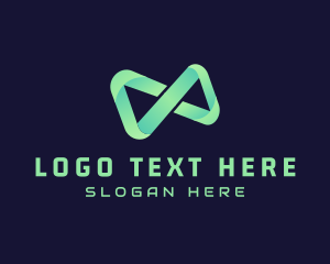 Infinity Gradient Loop Logo