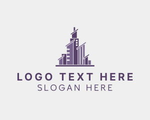 Rental - City Building Property logo design