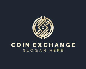 Currency - Crypto Currency Fintech logo design