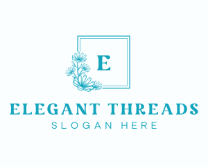 Elegant Flower Event logo design