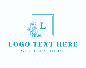 Botanical - Elegant Flower Event logo design