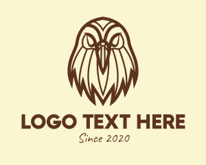 Eagle - Brown Wild Eagle logo design