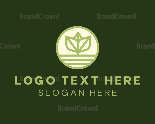 Natural Plant Ground Logo