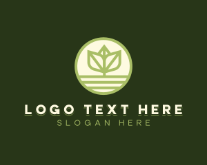 Water - Natural Plant Sprout logo design