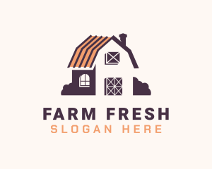 Barn Home Farming logo design