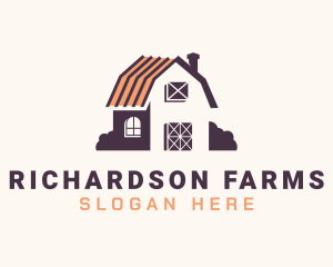 Barn Home Farming logo design