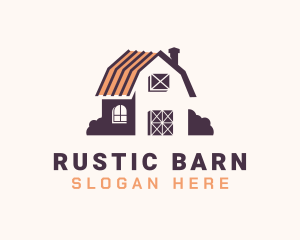 Barn Home Farming logo design