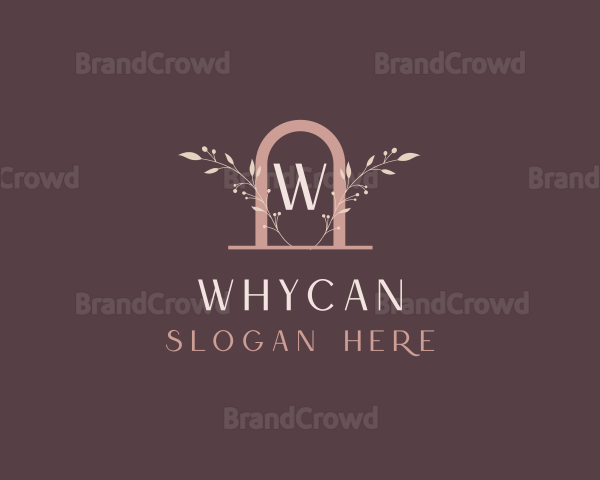 Elegant Beauty Floral Boutique Logo