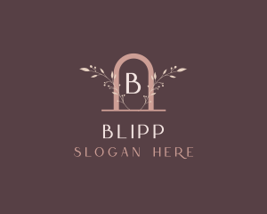 Elegant Beauty Floral Boutique Logo