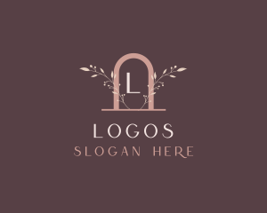 Elegant Beauty Floral Boutique Logo