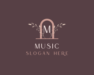 Elegant Beauty Floral Boutique Logo