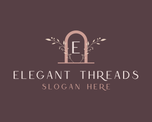 Elegant Beauty Floral Boutique logo design