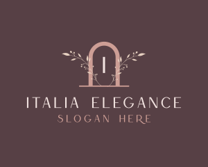 Elegant Beauty Floral Boutique logo design