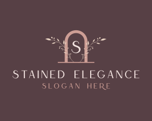 Elegant Beauty Floral Boutique logo design