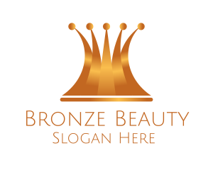 Bronze - Bronze Luxury Crown logo design