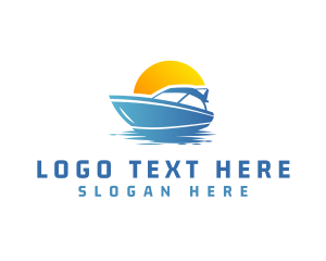 Cruise - Yacht Travel Holiday logo design