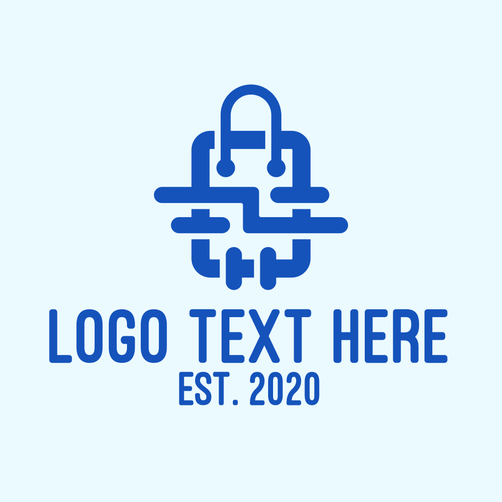 Blue Shopping Bag Logo | BrandCrowd Logo Maker