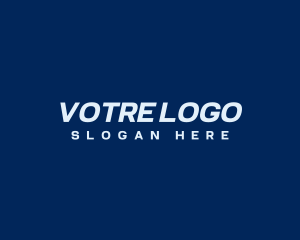 Modern Logistics Industry Logo