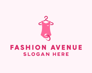 Clothing - Pink Kids Baby Clothing Apparel logo design