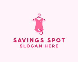 Discount - Pink Kids Baby Clothing Apparel logo design