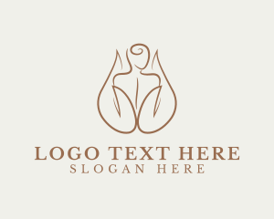 Massage Therapist - Hand Spa Massage logo design