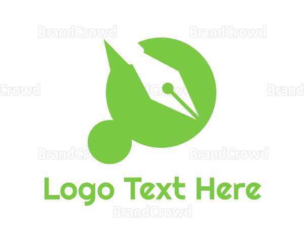 Green Dot pen Logo