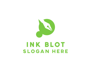 Writing Ink Pen  logo design