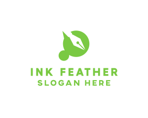 Writing Ink Pen  logo design