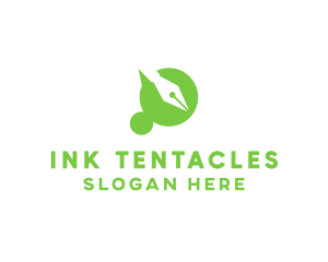 Writing Ink Pen  logo design