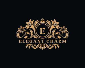 Elegant Florist Boutique logo design