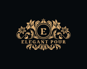 Elegant Florist Boutique logo design